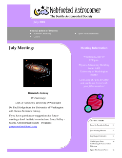 Jul - Seattle Astronomical Society