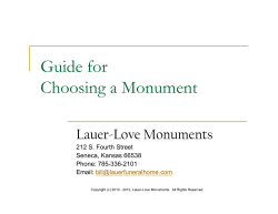 Lauer-Love Monuments