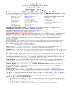 CIT Program - New England Chinese Youth Summer Camp
