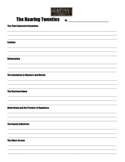 Creative Analysis packet