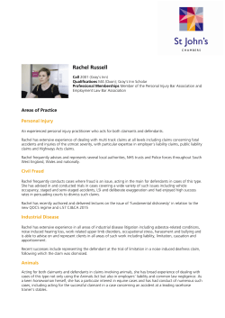 CV - St John`s Chambers