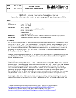 Info - Health District of Northern Larimer County