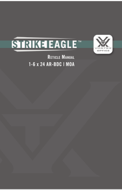 AR-BDC Reticle - Vortex Optics