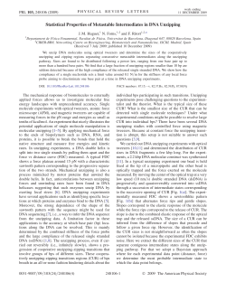 Statistical Properties of Metastable Intermediates in DNA Unzipping