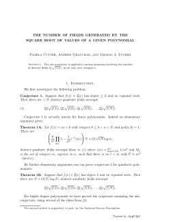 The number of fields generated by the square root of values of a