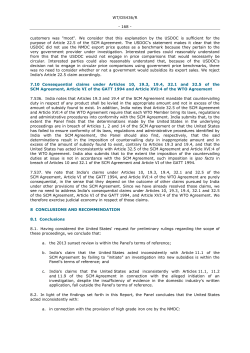 Just the findings and conclusions in pdf format