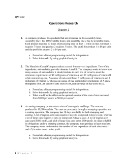 Operations Research
