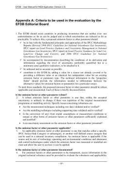 Supplementary guidance - ipcc