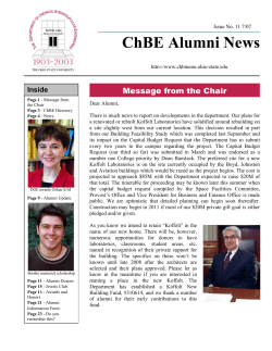 2007 - William G. Lowrie Department of Chemical and Biomolecular