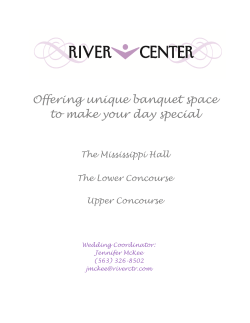 Offering unique banquet space to make your day special