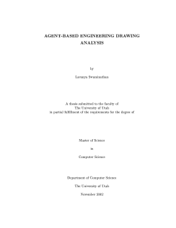 AGENT-BASED ENGINEERING DRAWING ANALYSIS by Lavanya