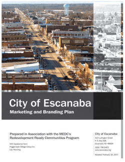 Marketing and Branding Plan (Adopted 2017)