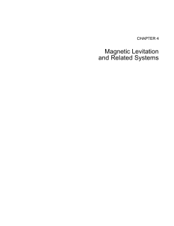 Magnetic Levitation and Related Systems