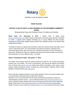 Read More - Rotary Club of Santa Clara