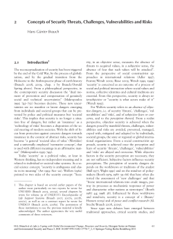 2 Concepts of Security Threats, Challenges, Vulnerabilities and Risks