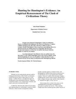 Hunting for Huntington`s Evidence