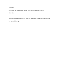 Senior Thesis - Academic Commons