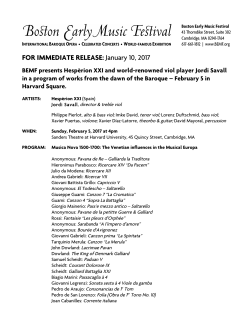 BEMF_release_hesperi.. - the Boston Early Music Festival