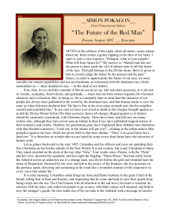 The Future of the Red Man - National Humanities Center