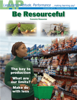 LAP-EC-014 Economic Resources