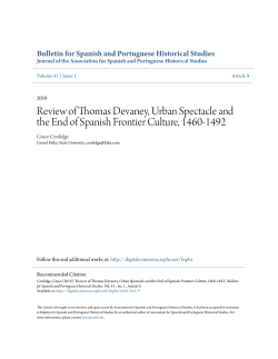 Review of Thomas Devaney, Urban Spectacle and the End of