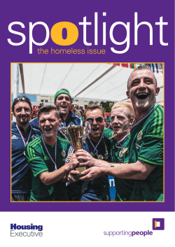 Spotlight May 2015 - The Housing Executive