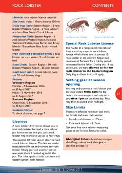 Rock Lobster pp 37-42