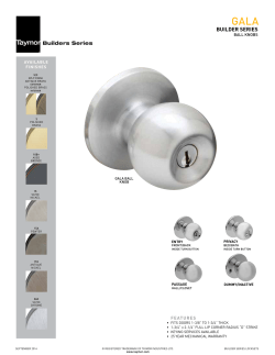 Product Specifications