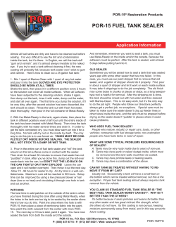 Fuel Tank Sealer - Por-15