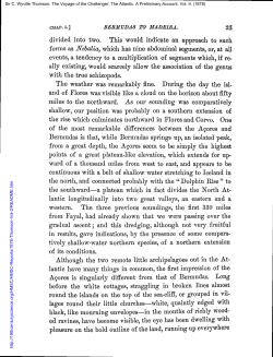 Cli". BERMUDAS TO MADEIRA. 23 divided into two. This would