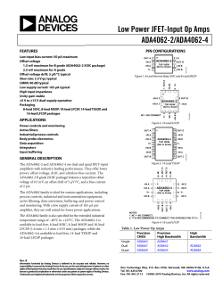 ADA4062-2 - Analog Devices
