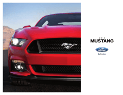 2015 Ford Mustang Brochure