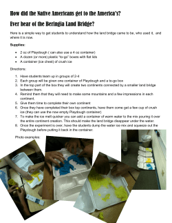 How did the Native Americans get to the America`s?