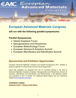 European Advanced Materials Congress