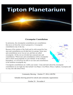 Circumpolar Constellations