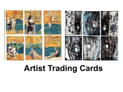 Artist Trading Cards - Henrico High School Fine Art
