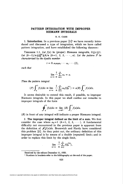 ff(x)dx m Um (R) ff(x)dx. - American Mathematical Society