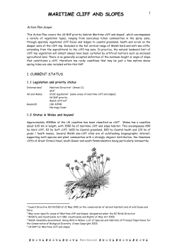 Maritime Cliff and Slopes HAP