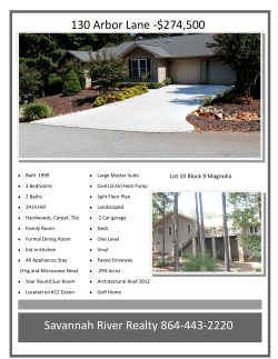 Printable Property Brochure