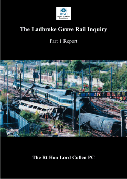 The Ladbroke Grove Rail Inquiry