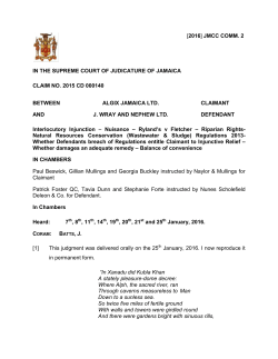 Algix Jamaica Ltd. v J. Wray and Nephew Ltd