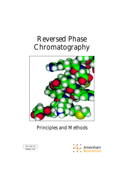 Reversed Phase Chromatography - The Wolfson Centre for Applied