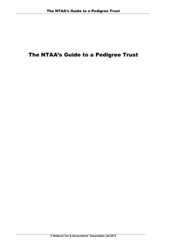 information about Pedigree Trusts