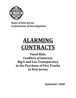Alarming Contracts In The Purchase Of Fire