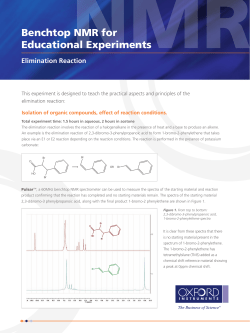 Elimination Reaction