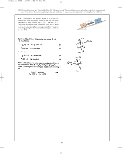 701 8&ndash;19. Two blocks A and B have a weight of 10 lb and 6 lb