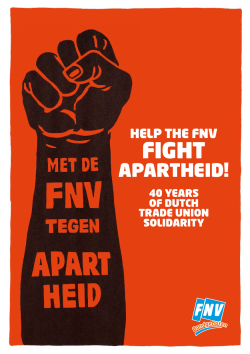 apartheid! - International Institute of Social History