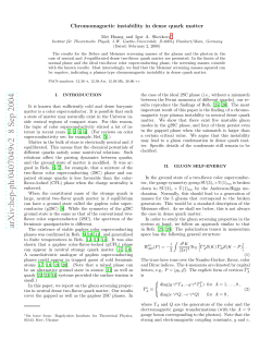 Chromomagnetic instability in dense quark matter