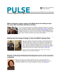 Getting into the swing of things in time for BWFH`s Spring Fling