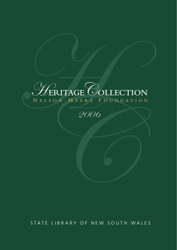 2006 (PDF 3.8 MB) - State Library of NSW